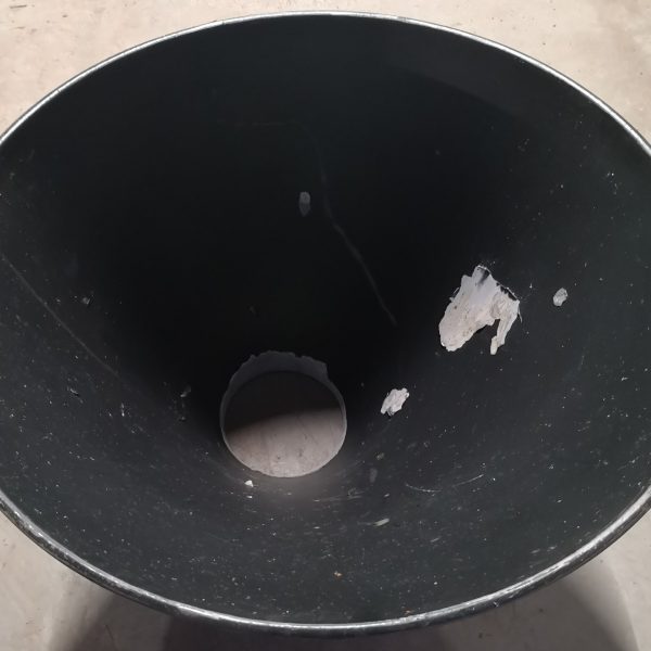 Conical Hopper coating before