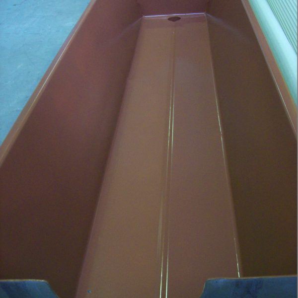 Ink tray coating